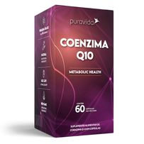 Suplemento Alimentar Puravida Coenzima Q10 60 Cápsulas