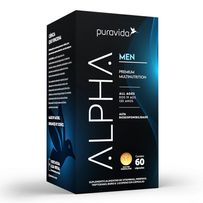 Suplemento Alimentar Puravida Alpha Men 60 Cápsulas