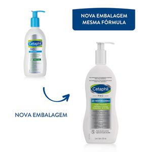 Loção Hidratante Hipoalergênica Cetaphil Pro Ad Restoraderm 295ml