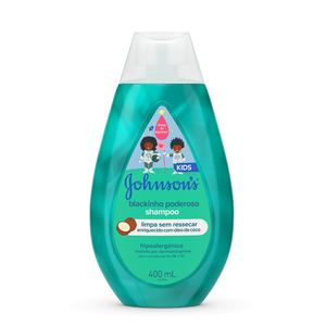 Shampoo Infantil Johnsons Blackinho Poderoso 400ml