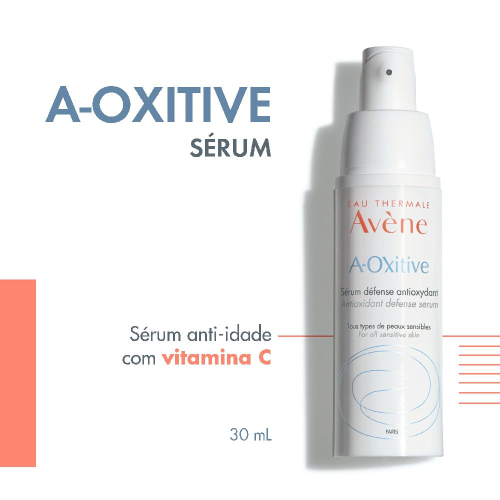 Sérum Antioxidante Avène AOxitive 30ml - Drogaria Venancio