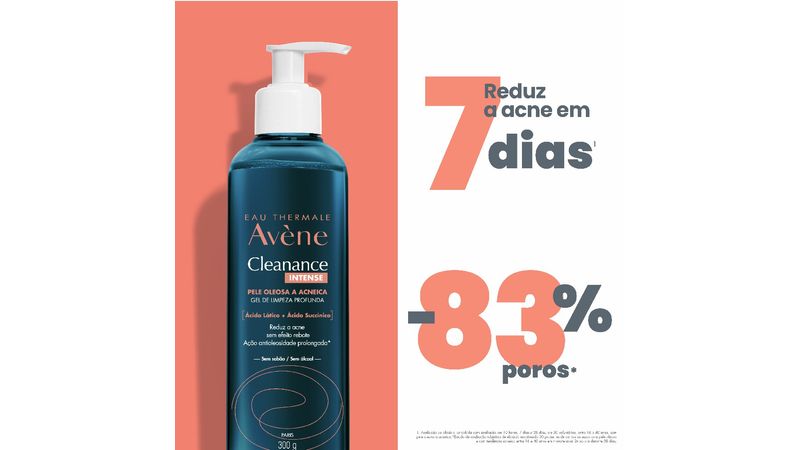 Gel de Limpeza Avène Cleanance Intense 60g