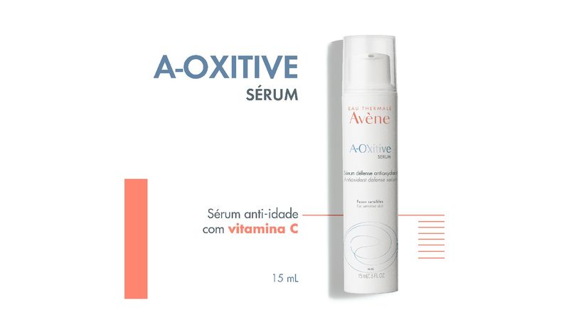 Sérum Antioxidante Avène AOxitive 30ml - Drogaria Venancio