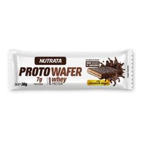Barra De Proteína Nutrata ProtoWafer Chocolate Belga 30g