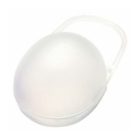 Porta Chupeta Kuka Branco Com Alça 1 Unidade