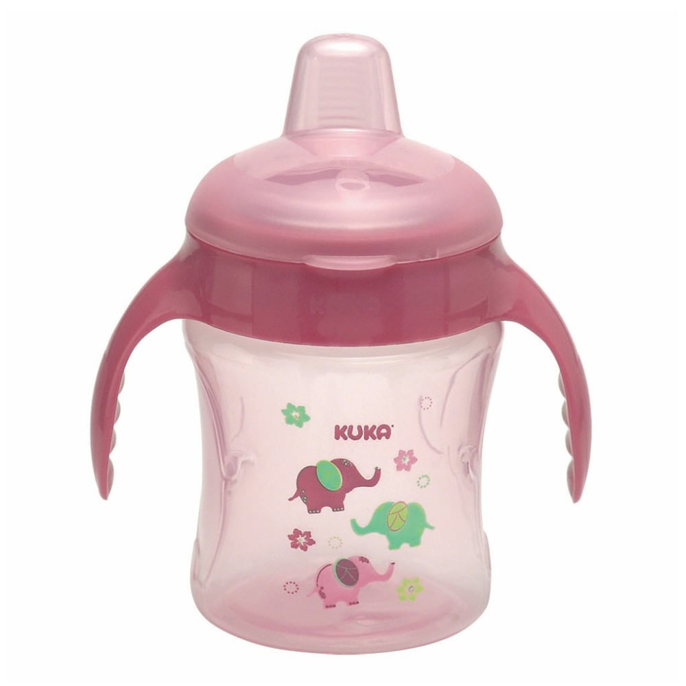 Brazil product data sample: Caneca Treinamento Kuka Decorada Color Fun Rosa 200ml