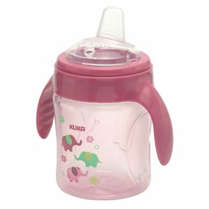 Caneca Treinamento Kuka Decorada Color Fun Rosa 200ml