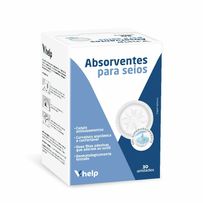 Absorventes Para Seios V.Help 30 Unidades