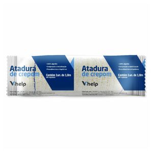 Atadura De Crepom V.Help Cysne 10cmX1,80m 1 Unidade