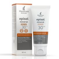 Protetor Solar Mantecorp Episol Mineral Fps30 Com Cor 60ml