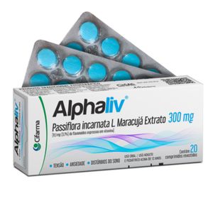 Alphaliv 300mg Cifarma 20 Comprimidos