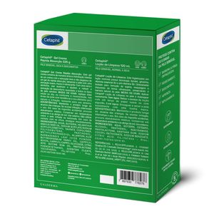 Kit Cetaphil Gel Creme Rápida Absorção 226g + Loção De Limpeza 120ml