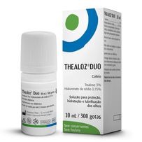 Thealoz Duo União Química Solução Oftálmica 10ml