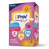 Dprev Imune Kids Myralis 75ml + Seringa Dosadora