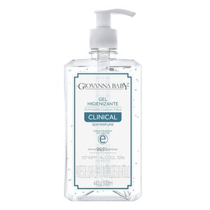 Gel Higienizante Giovanna Baby Clinical Sem Perfume 500ml