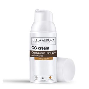 Creme Anti-Manchas Bella Aurora CC Cream Fps50 Cor Médio 30ml