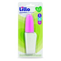 Mamadeira Chuquinha Lillo Miniform Silicone 0 a 3 Meses Rosa 50ml