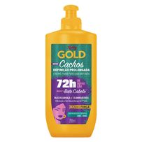 Creme De Pentear Niely Gold Cachos Definição Prolongada 72h 250ml