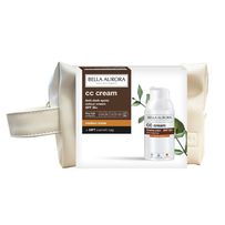 Creme Anti-Manchas Bella Aurora CC Cream Fps50 Cor Média 30ml + Necessaire