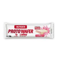 Barra De Proteína Nutrata ProtoWafer Morango 30g