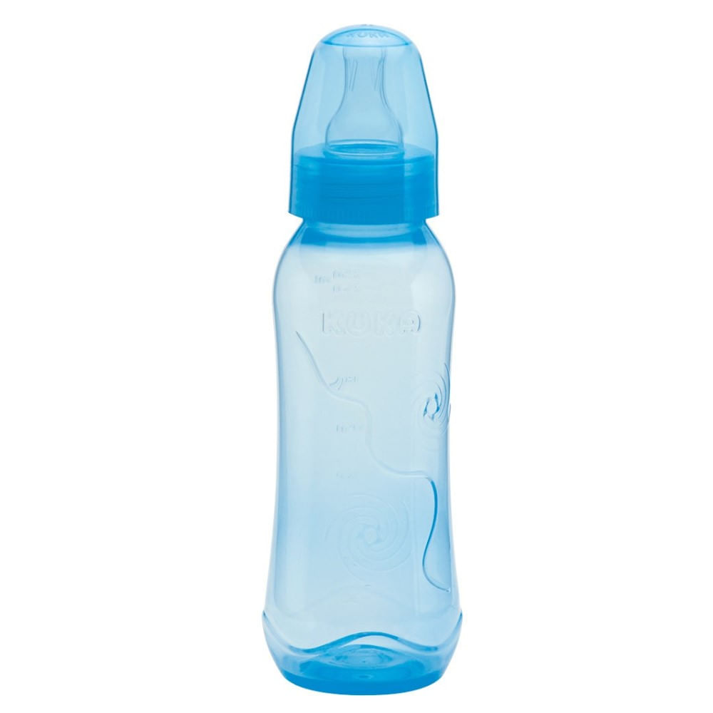 Mamadeira Kuka Aquarela Universal Azul 250ml