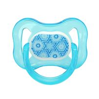 Chupeta Kuka Color Decorada Bico Ortodôntico Nº1 - 0 a 6 Meses Azul 1 Unidade