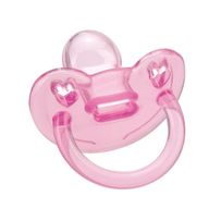 Chupeta Silicone Kuka Soft Bico Ortodôntico Nº2 Rosa 6+ Meses 1 Unidade