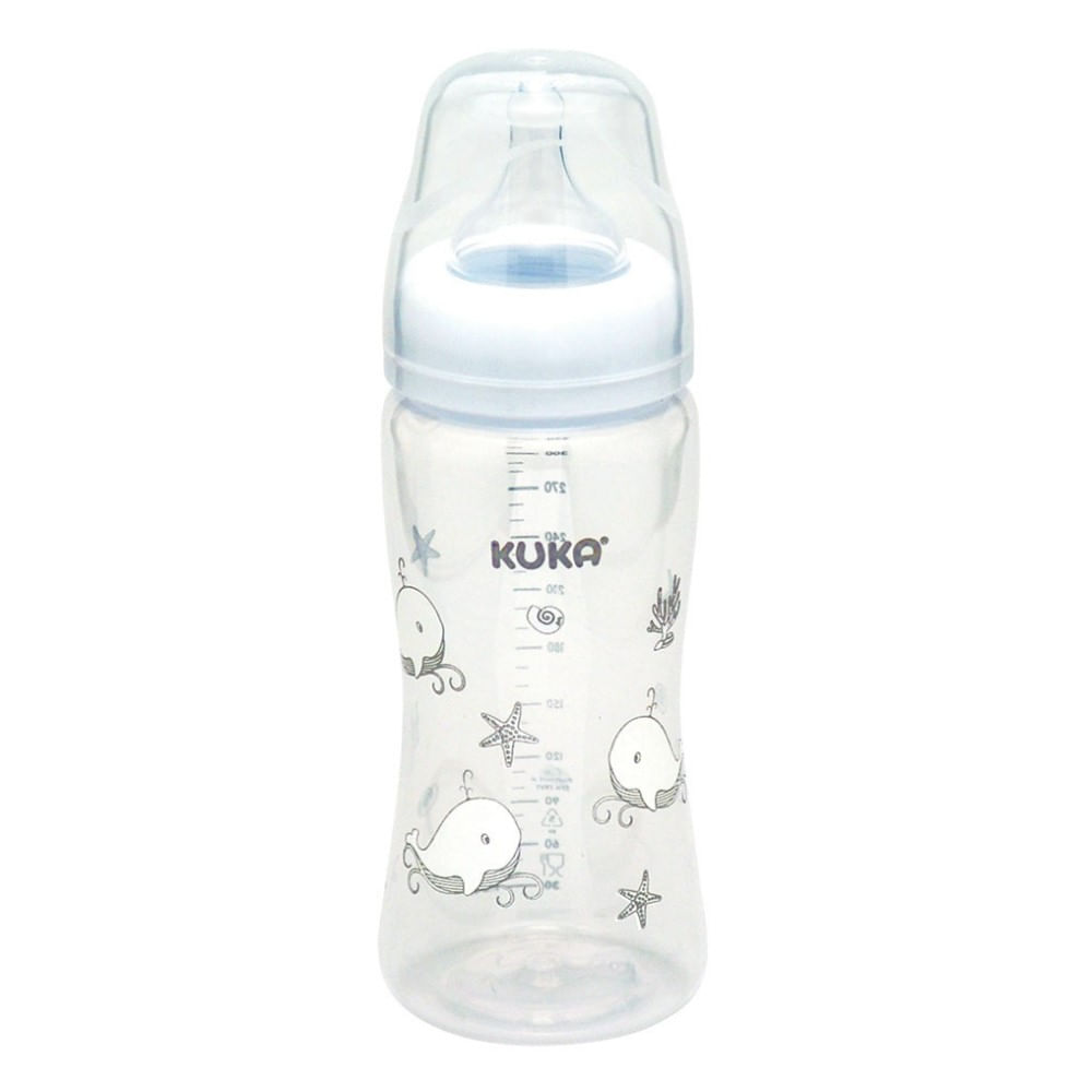Mamadeira Kuka Essential Com Bico Big Universal Branca 330ml