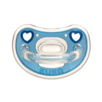 Chupeta Kuka Elegance Plus Bico Orto N°2 Azul 6+ Meses 1 Unidade