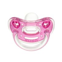Chupeta Kuka Elegance Plus Bico Orto 2 Rosa 6+ Meses 1 Unidade