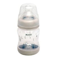 Mamadeira Kuka Elegance Plus 0 a 6 meses Cinza 150ml
