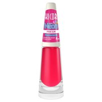 Esmalte Ki Cor Neon Pink Sun Flourescente 8ml