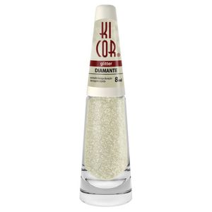 Esmalte Ki Cor Glitter Diamante 8ml