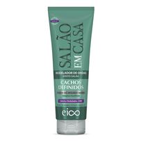 Modelador de Ondas Eico Salão Em Casa Cachos Definidos Ondulados 2ABC 250ml