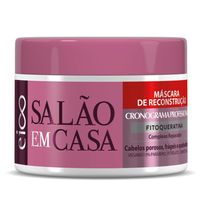 Máscara De Reconstrução Eico Salão Em Casa Cronograma Profissional 270g