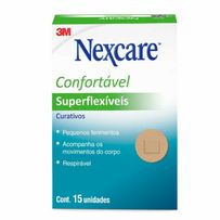 Curativos Superflexíveis Redondos Nexcare 15 Unidades
