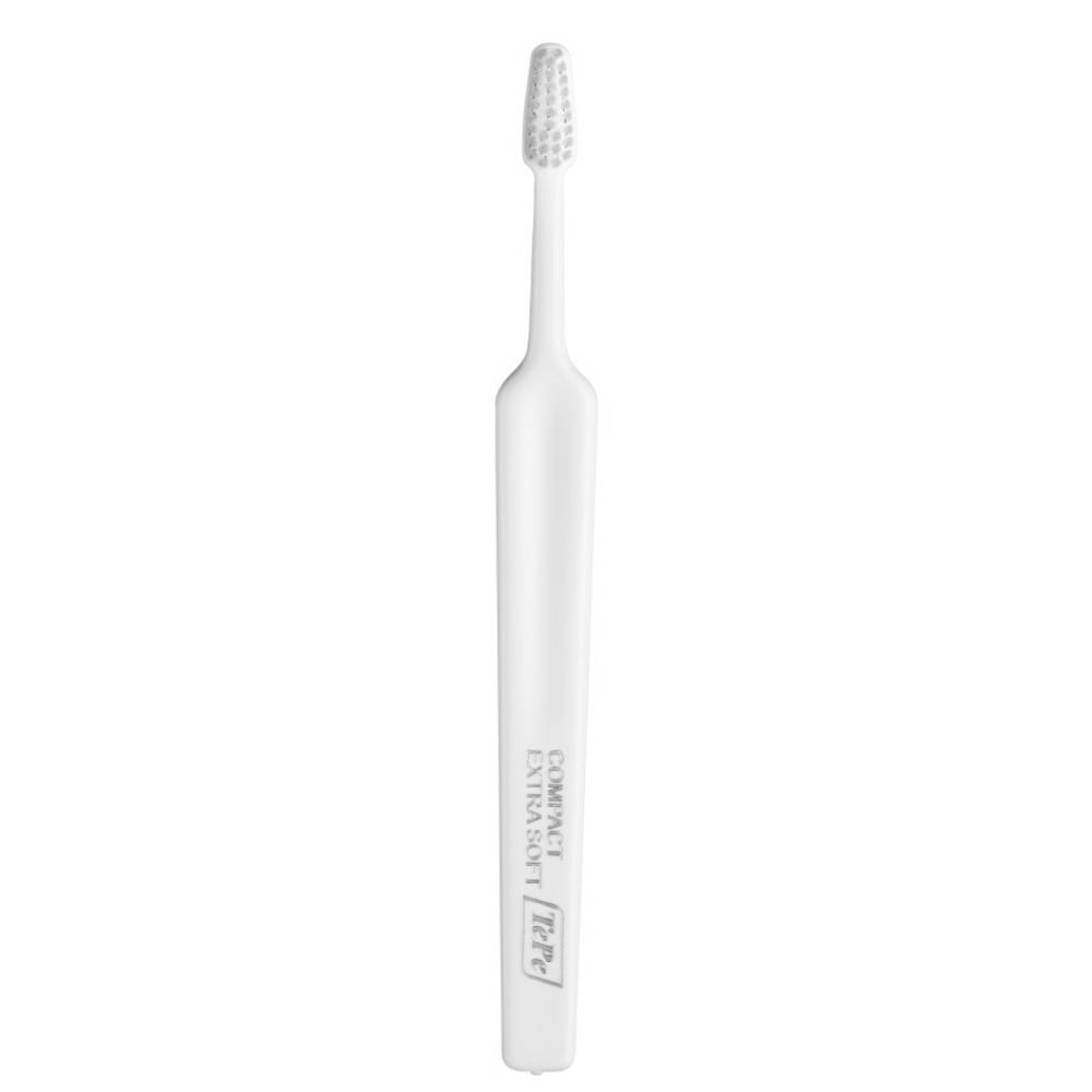 Escova Dental Infantil TePe Select X-Soft Kid Compacta Extra Macia Cores Sortidas 1 Unidade