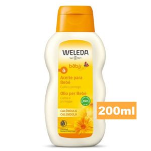 Óleo Hidratante Corporal Weleda Baby Calêndula 200ml