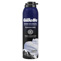 Espuma De Barbear Gillette Carbono Carvão 150g