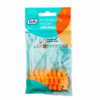 Escova Interdental Brush TePe Original 0,45mm Laranja 8 Unidades