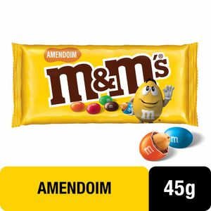 Confeitos De Chocolate M&M's Amendoim 45g