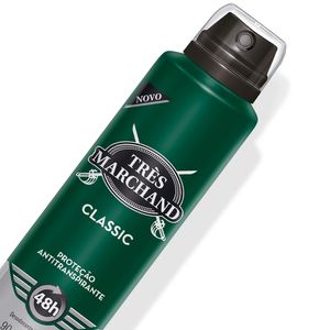 Desodorante Antitranspirante Aerosol Très Marchand Classic 150ml