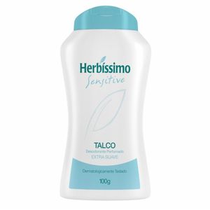 Talco Desodorante Perfumado Hebreíssimo Sensitive 100g