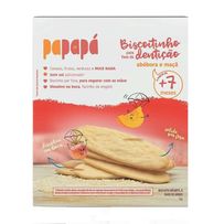 Biscoito Infantil Papapá Fase Dentição Maçã E Abobora 36g
