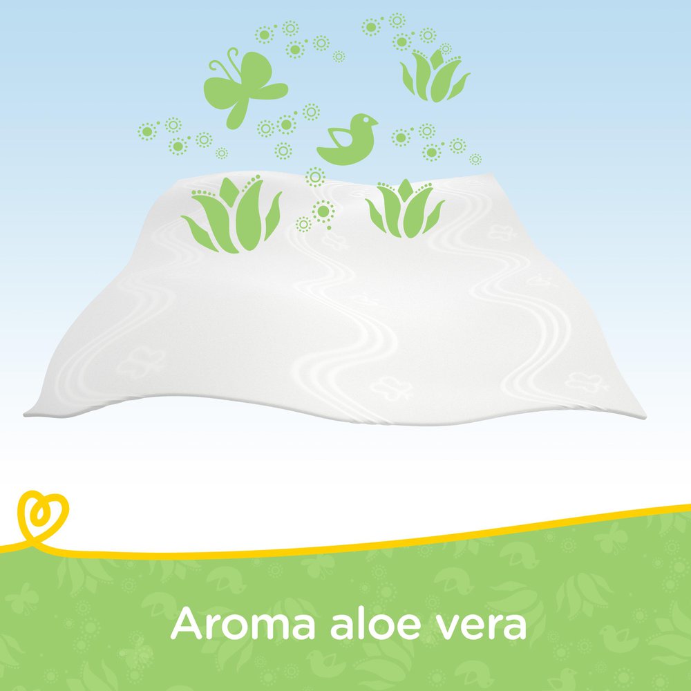 Lenço Pampers Aloe Vera 192 unidades - Drogaria Venancio