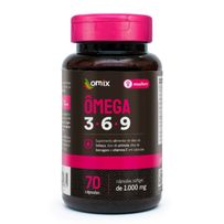 Suplemento Alimentar Omix Ômega 3.6.9 Mulher 70 Cápsulas