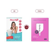 Coletor Menstrual Fleurity Tipo 1 Reutilizável 1 Unidade