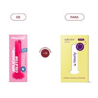 Aplicador de Coletor Menstrual Fleurity Unicersal 1 Unidade