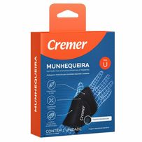 Munhequeira Ajustável Cremer Preta Tamanho Único 1 Unidade