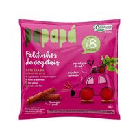 Palitinhos De Vegetais Papapá Beterraba E Grão-De-Bico 20g